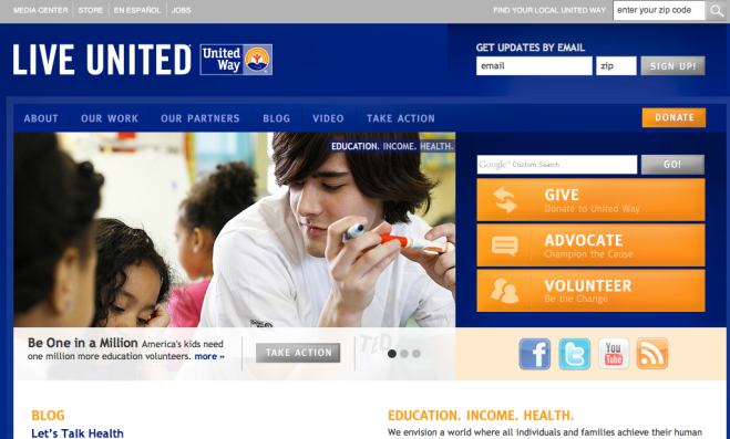 United Way Homepage
