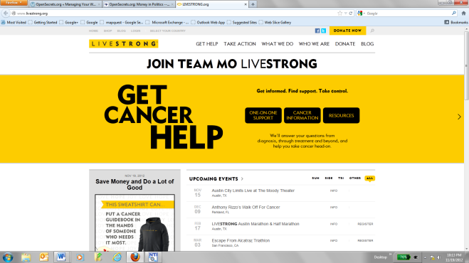 LiveStrong 